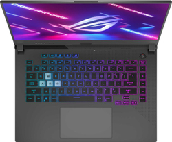 Ноутбук ASUS G513RW-HQ198 Strix Ryzen™ R9 6900HX/16G/512G SSD/15,6" WQHD 165Hz/GeForce RTX™ 3070Ti 8G/No OS Серый, 90NR0895-M00AA0