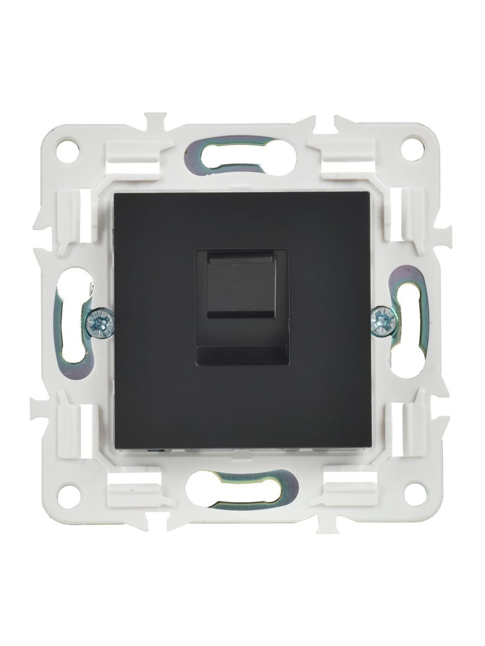 Розетка компьютерная RJ45 кат.5E SKANDY SK-K01Bl черн. IEK SK-K10-1-K02