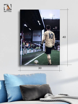 Картина на стену "Месут Озил" 30х40см 1шт., на деревянном подрамнике