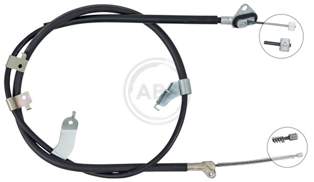 A.B.S. - 5202702-ADR - Cable Pull, parking brake - Na nasem stanju artikl proizvodaca ADRIAUTO.