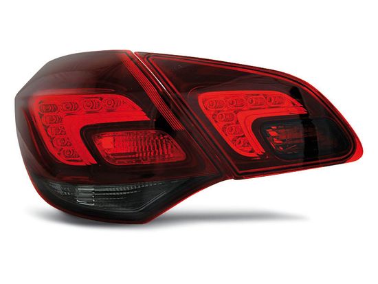 Задние фонари RED SMOKE LED для Opel Astra J hatchback