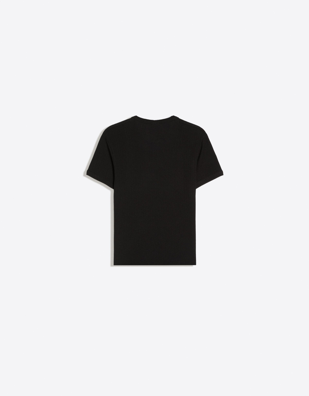 Мужская фактурная футболка-хенли - BERSHKA