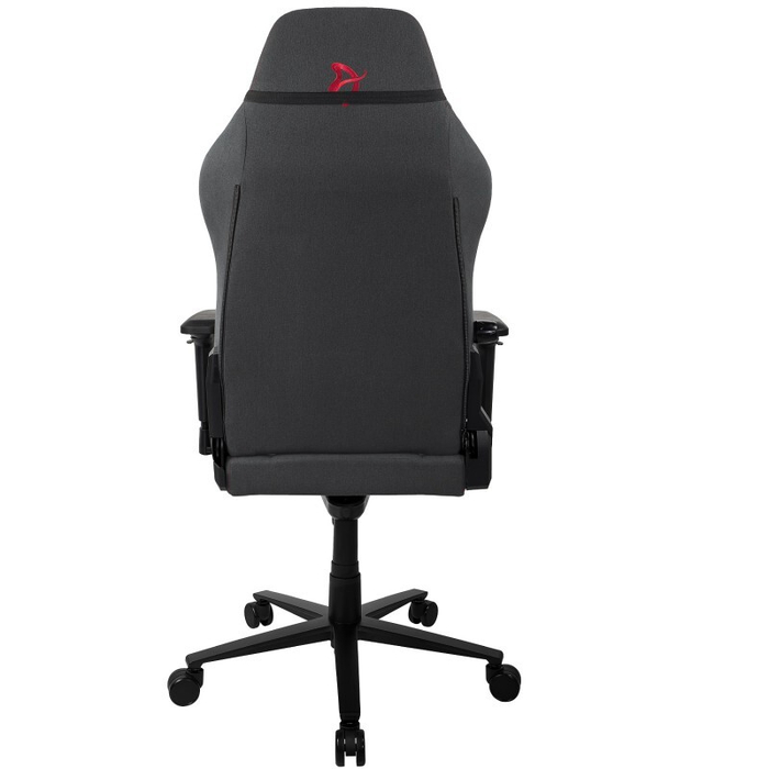 Компьютерное кресло (для геймеров) Arozzi Primo Woven Fabric - Black - Red logo (PRIMO-WF-BKRD)