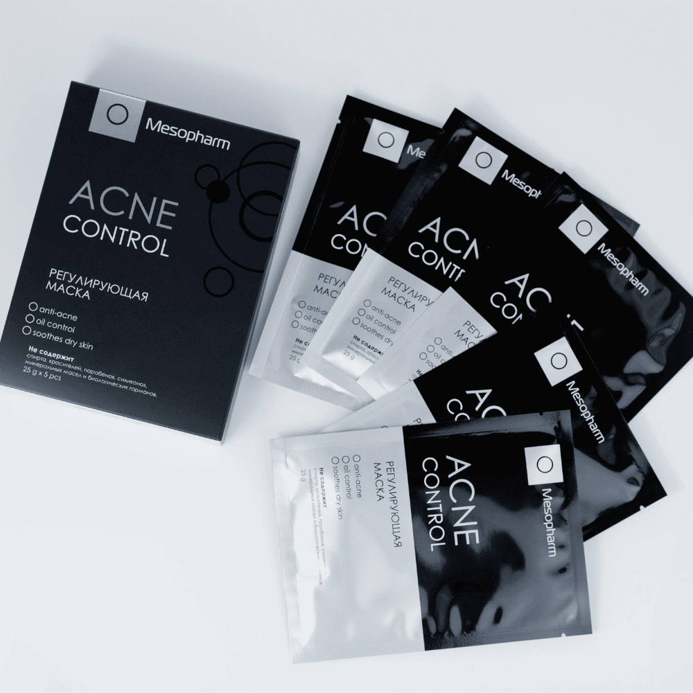 МАСКА РЕГУЛИРУЮЩАЯ Acne Control Mask 5шт