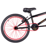 Велосипед BMX 20" Tech Team FOX  черный с красным 2023