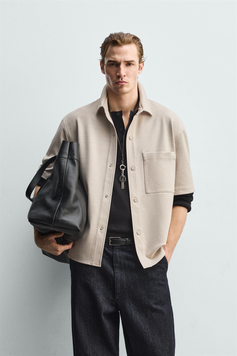 КУРТКА-РУБАШКА NON IRON — ZARA