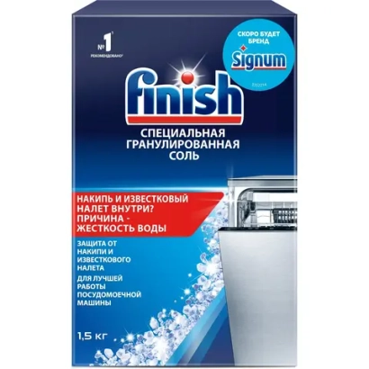 Finish Соль для ПММ 1,5кг