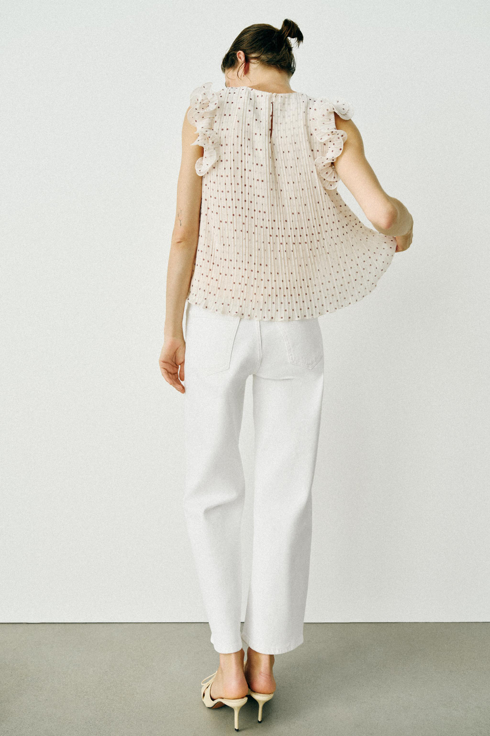 ДЖИНСЫ Z1975 STRAIGHT С ВЫСОКОЙ ПОСАДКОЙ — ZARA