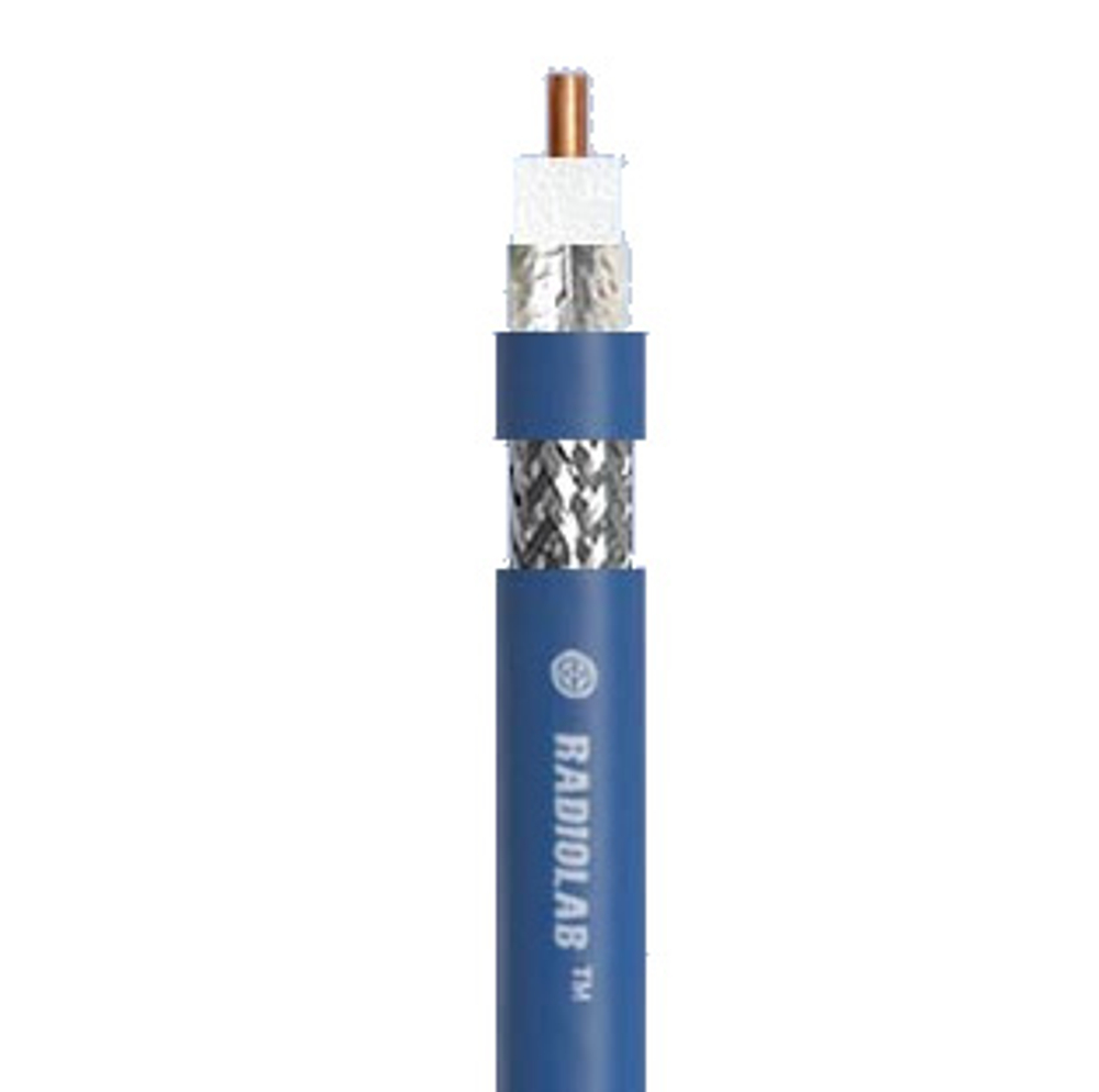 Коаксиальный кабель RADIOLAB 5D-FB PVC (blue)
