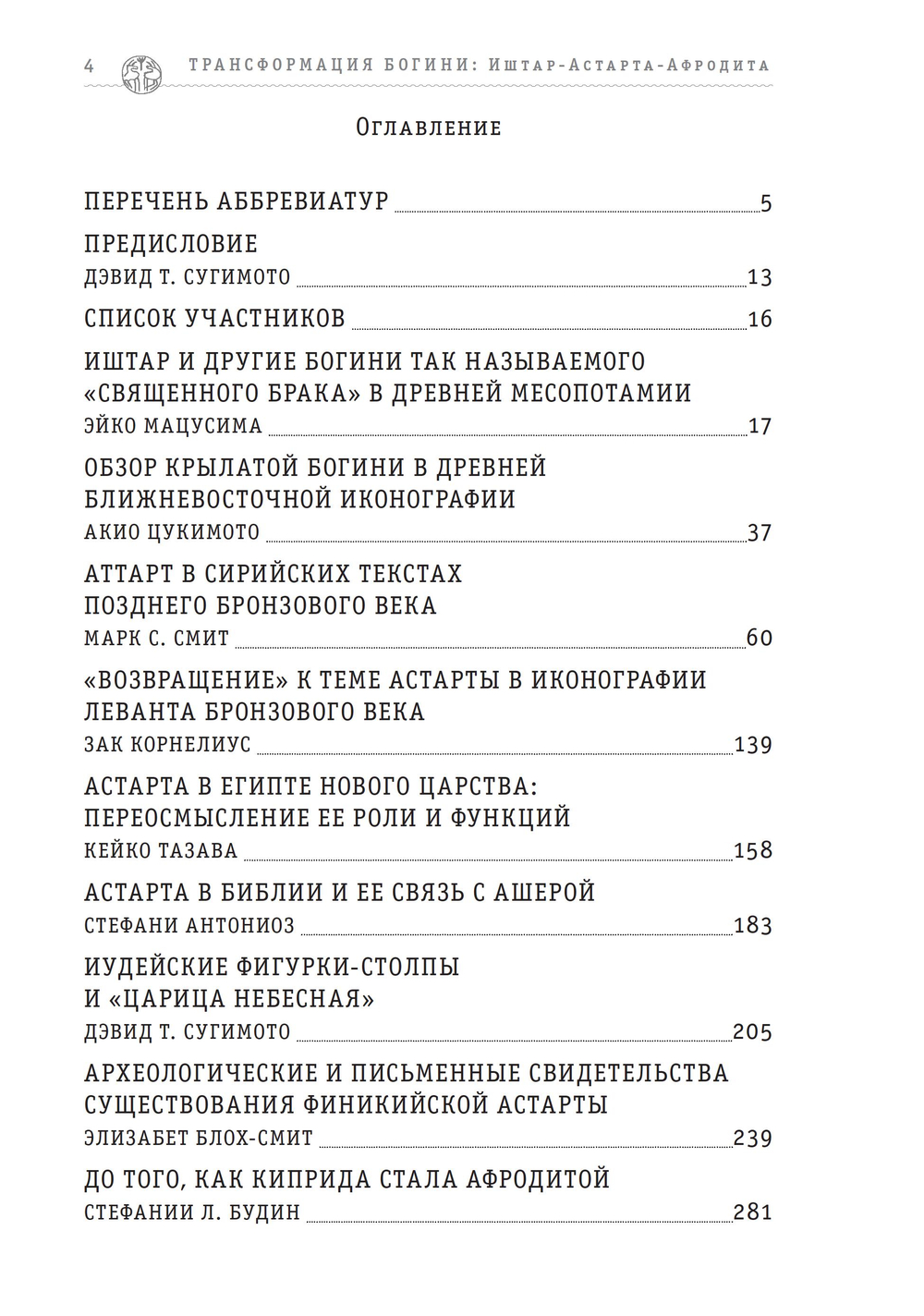 Трансформация Богини: Иштар-Астарта-Афродита