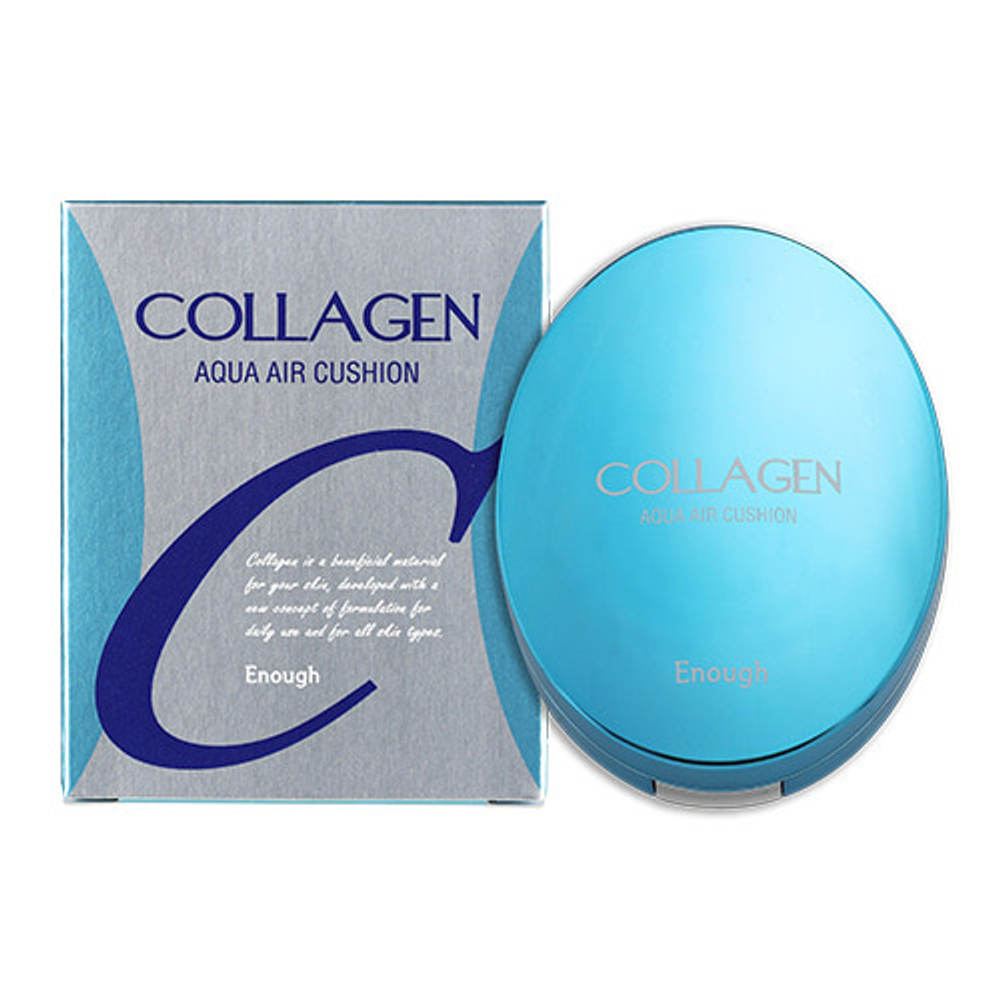 Кушон Enough Collagen Aqua Air Cushion 21 тон