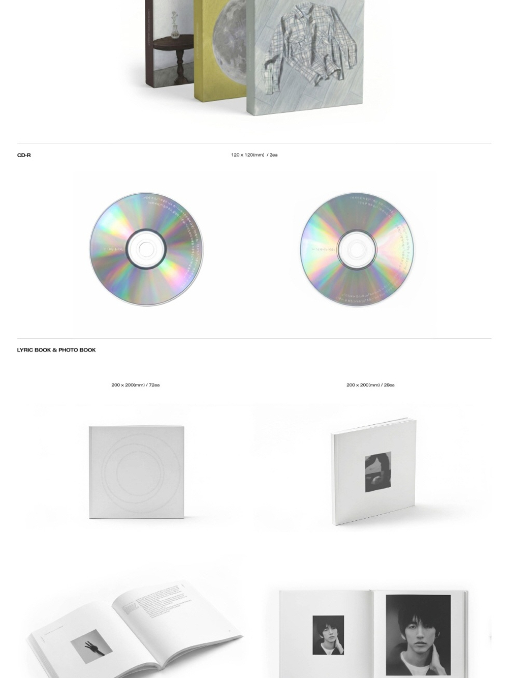 Альбом LEE SEUNG YOON - ALBUM 0 4th Album RANDOM Version