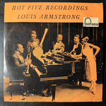 Louis Armstrong ‎– Hot Five Recordings (Голландия) 10"