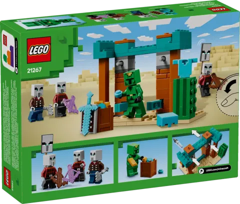 Конструктор LEGO Minecraft 21267 Сельский патруль в пустыне
