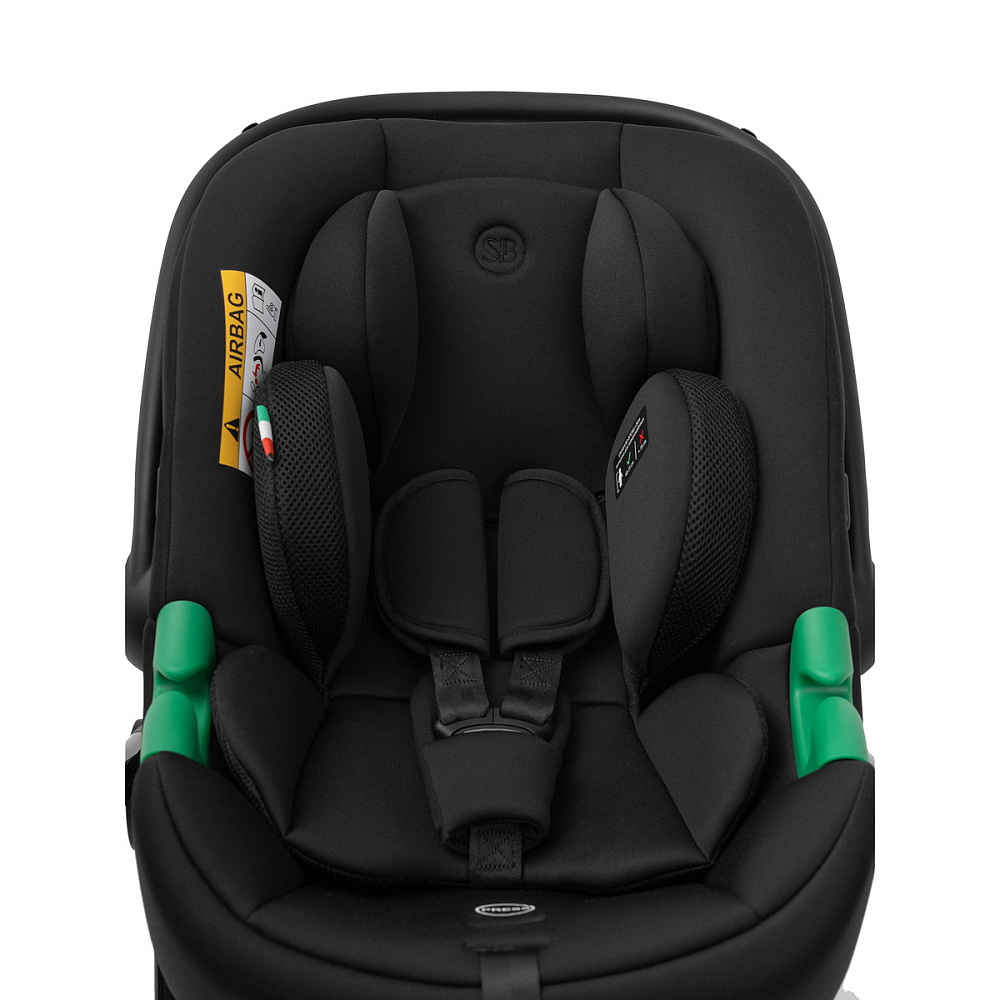 Коляска 3 в 1 Sweet Baby Ricci Air + автокресло Elegante Plus Black (Air)