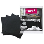 Салфетка из вискозы 3 шт Графит (34х35 см) YORK