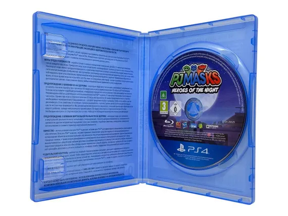 PS4 Герои в масках: Герои Ночи / PJ Masks: Heroes of the Night (Б/У, Полностью на русском языке, CUSA-26629)