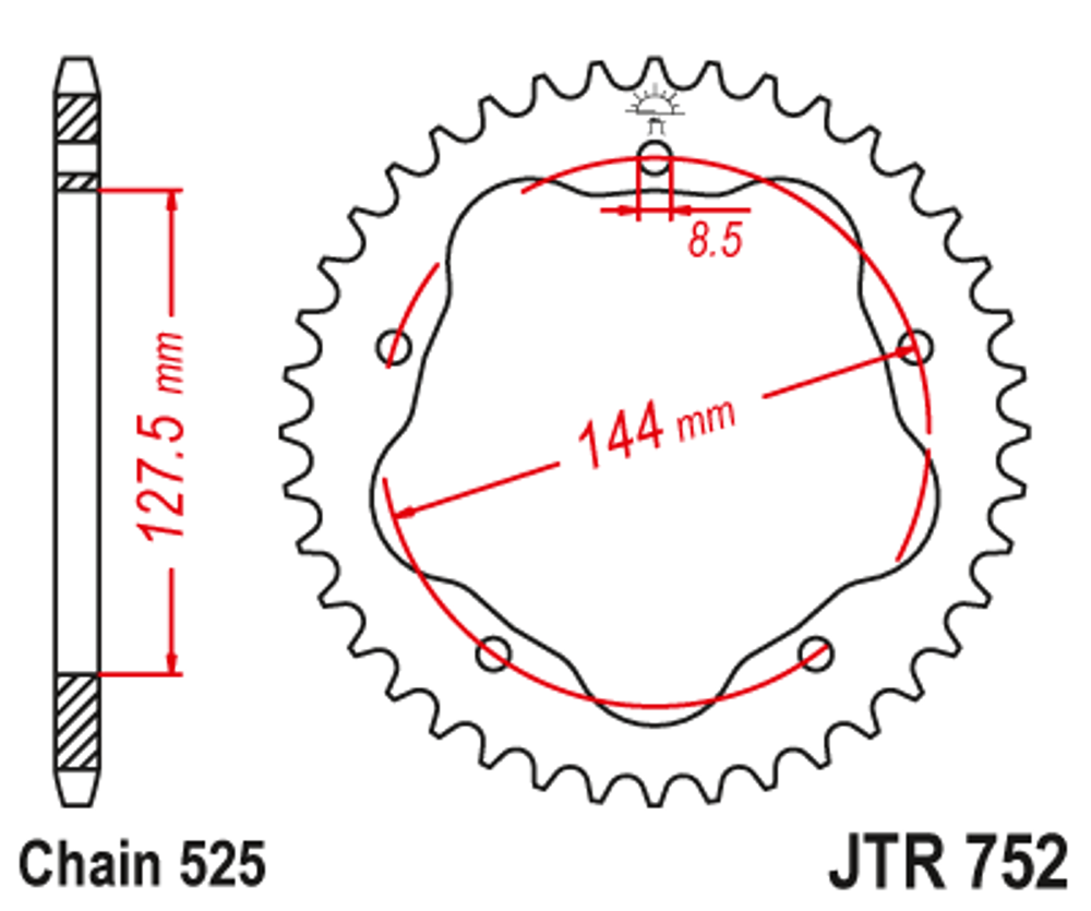 Звезда JTR752.41
