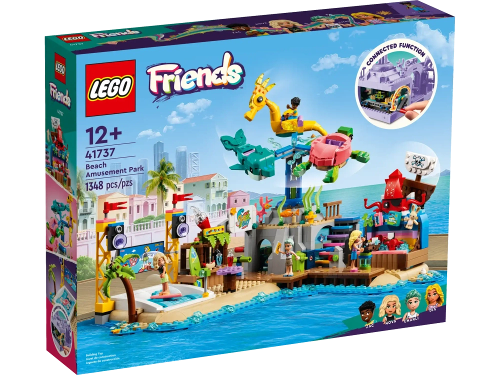 Конструктор LEGO Friends 41737 Пляжный парк развлечений