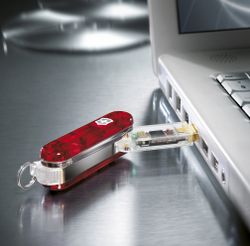 Victorinox@work 4.6125.TG16B c USB-модулем 16Гб 58мм