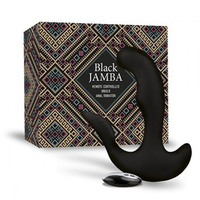 Универсальный анальный массажер 12,2см Feelz Toys Black Jamba Anal Vibrator