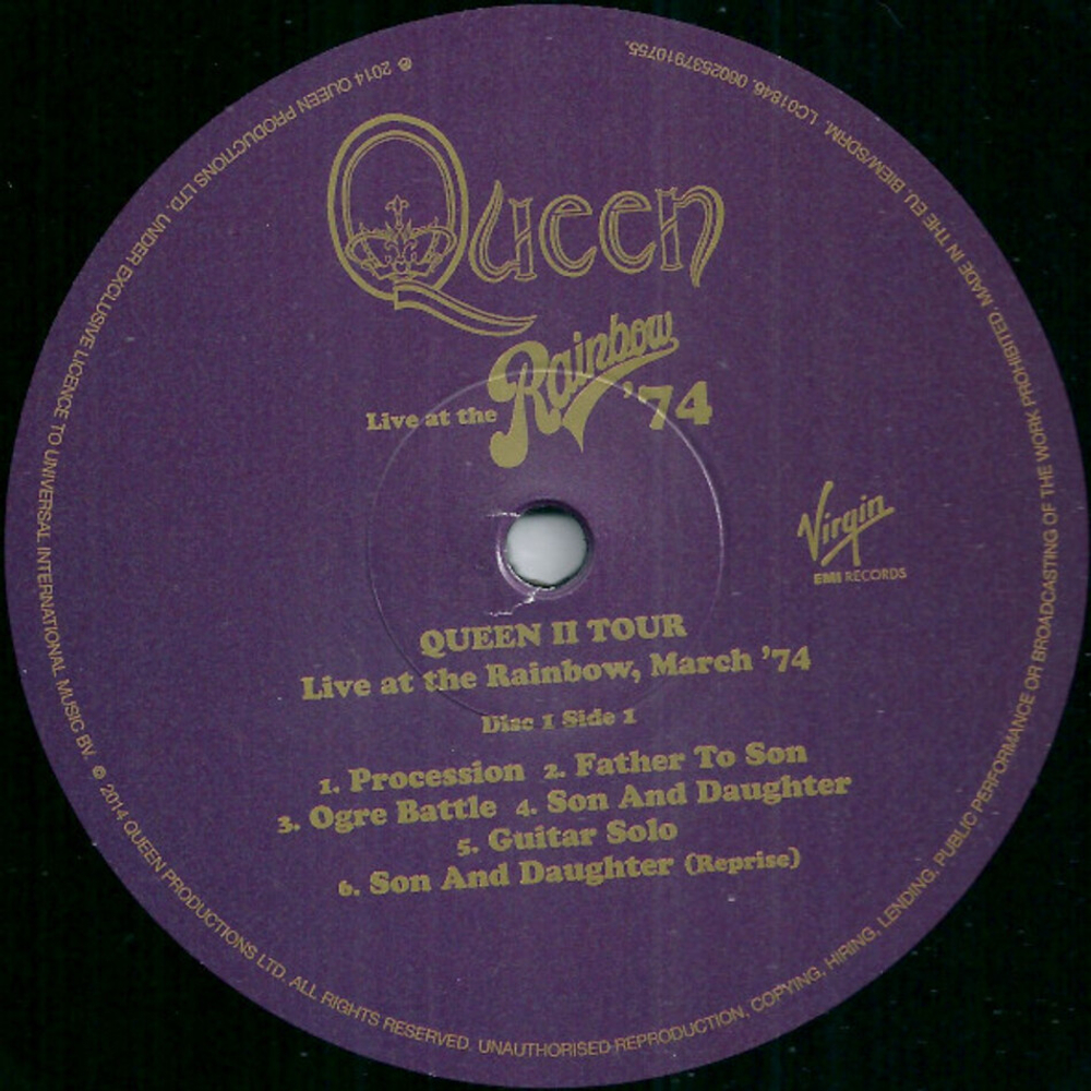 Queen / Live At The Rainbow '74 (Limited Edition)(4LP)