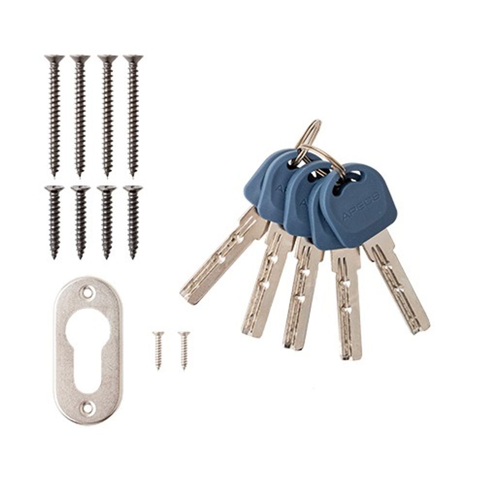 Замок накладной APECS R05-C-GR (аналог ЗН1-АС)