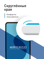 Защитное стекло ROSCO для Vivo T2 (арт.VV-T2(4G)-FSP-GLASS-BLACK )