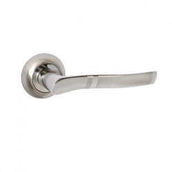 Ручка раздельная VETTORE R07.051 SN/CP мат.никель/хром