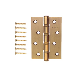 Петля дверная APECS 100x70-B4 Steel AN антик (1 шт)