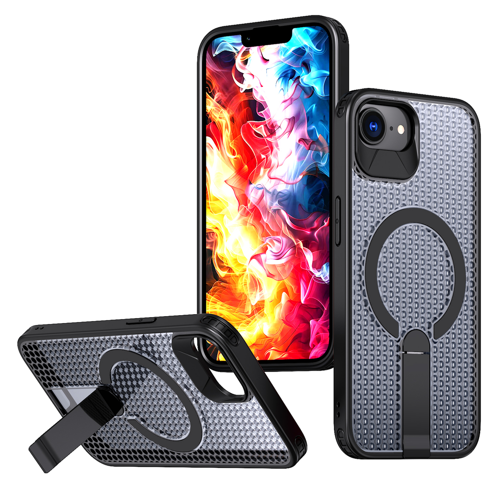 Прозрачный чехол Mesh Pro Magnetic Case для iPhone 16e