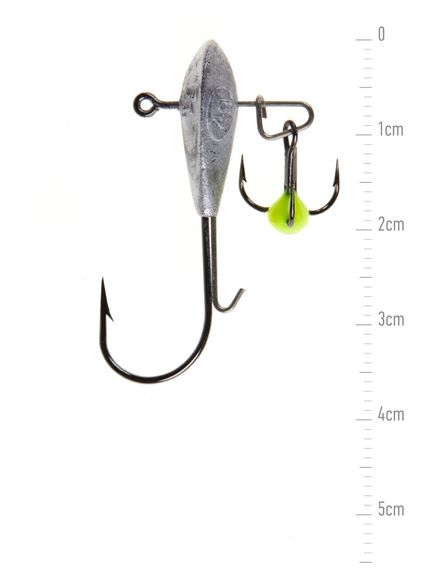 Мормышки свинц. Lucky John WINTER JIG Jig 04,0г кр.01, 2шт