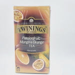 TWININGS чай черный со вкусом маракуйя, манго и апельсин 25 пакетиков 50 г (из Финляндии)