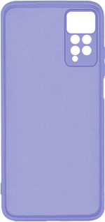 Мягкий Soft Touch чехол из силикона для XIAOMI REDMI NOTE 11 PRO 5G с бархатной подкладкой