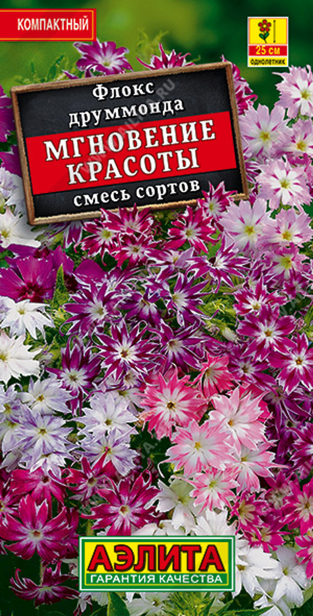 Флокс Мгновение красоты смесь друмм.0,1г Ц Аэлита