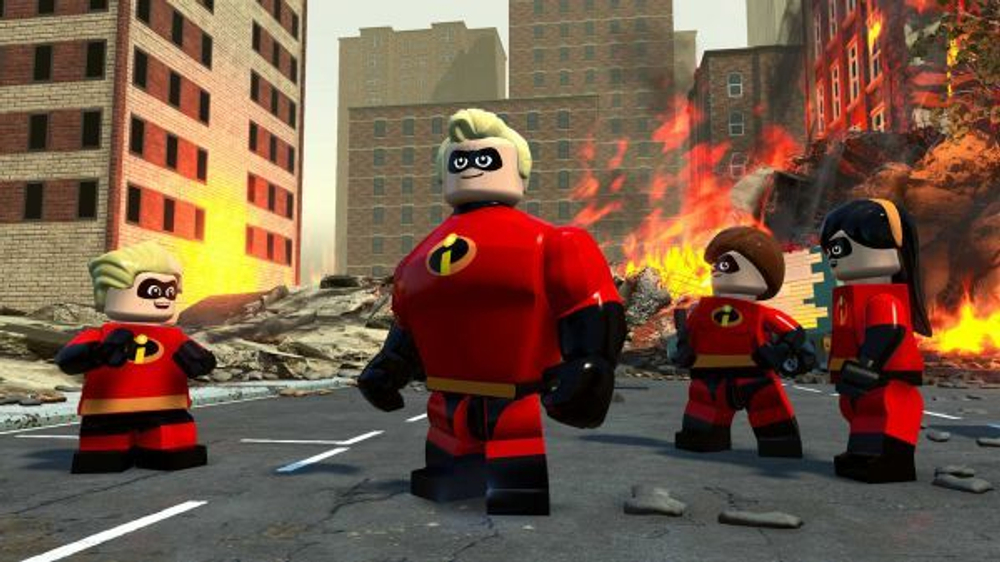 LEGO: The Incredibles (Суперсемейка) (диск для PS4, интерфейс и субтитры на русском языке)