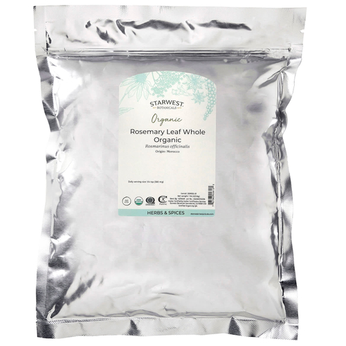 Starwest Botanicals, Цельный натуральный лист розмарина, 1 фунт