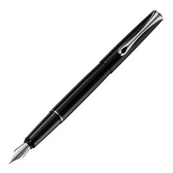 Перьевая ручка Diplomat Esteem black lacquer с пером F (D10424620)