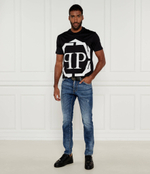 Футболка Hexagon Philipp Plein - черный(MTK7795 PJY002N)
