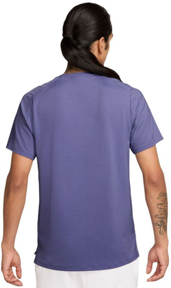 Мужская теннисная футболка Nike Court Advantage Dri-Fit Tennis - Фиолетовый