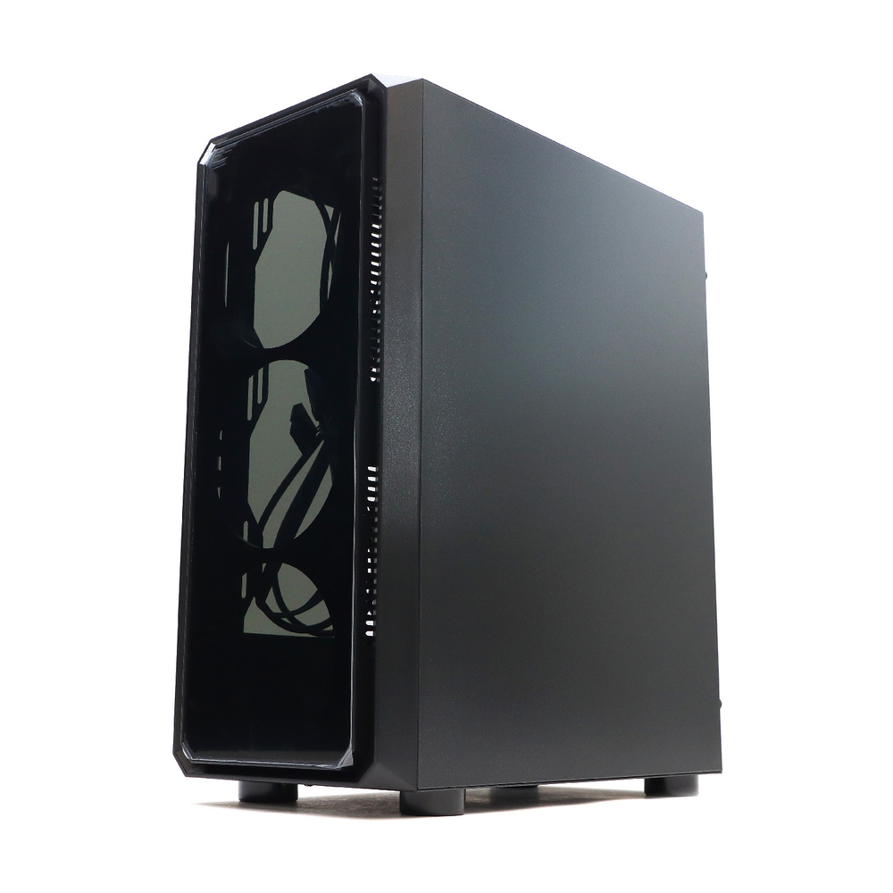 Корпус BaseTech eXtreme GFX-04, Без БП, ATX, чёрный, 1xFRGB FAN, 2xUSB2, 1xUSB3, бок: закалённое стекло (BT-GFX-04-TG-1F-RGB)