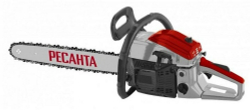 Бензопила Ресанта БП-4516, двухтактный, длина шины 40 см, 57 звеньев, 2.3 кВт