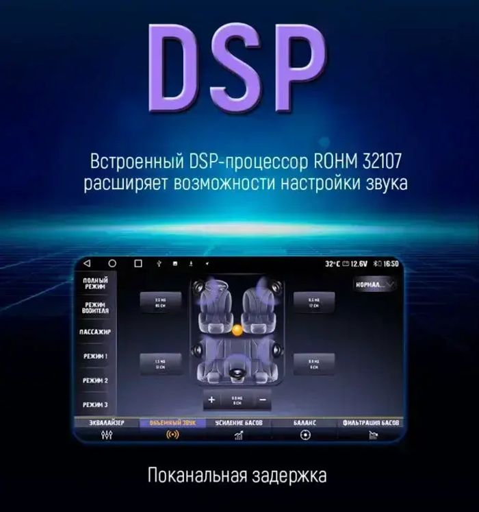 Магнитола для Toyota Land Cruiser Prado 150 2014-2017 - Kuberg OL-1614 QLed, Android 13, Быстрейшая, CarPlay, SIM-слот