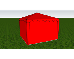 СТЕНКА ГЛУХАЯ 2,5Х2,0 (К БЕСЕДКЕ 2,5Х2,5 И 5,0Х2,5)
