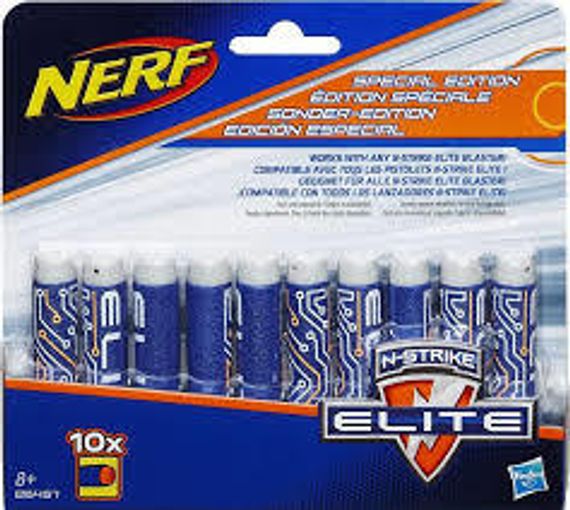 Nerf Elite 10 Pak New Deco Darts