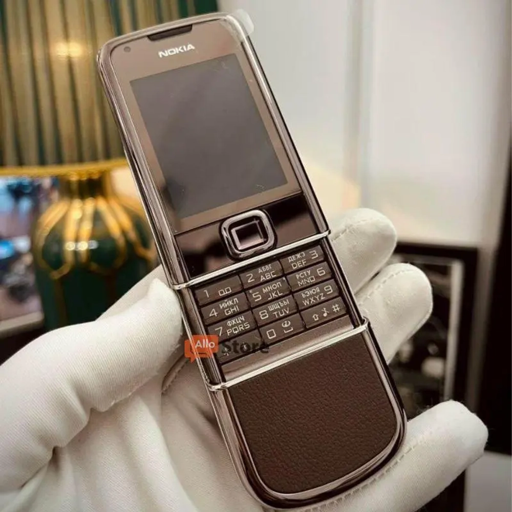 Мобильный телефон Nokia 8800 Sapphire Arte Brown (Коричневая кожа, сапфир)