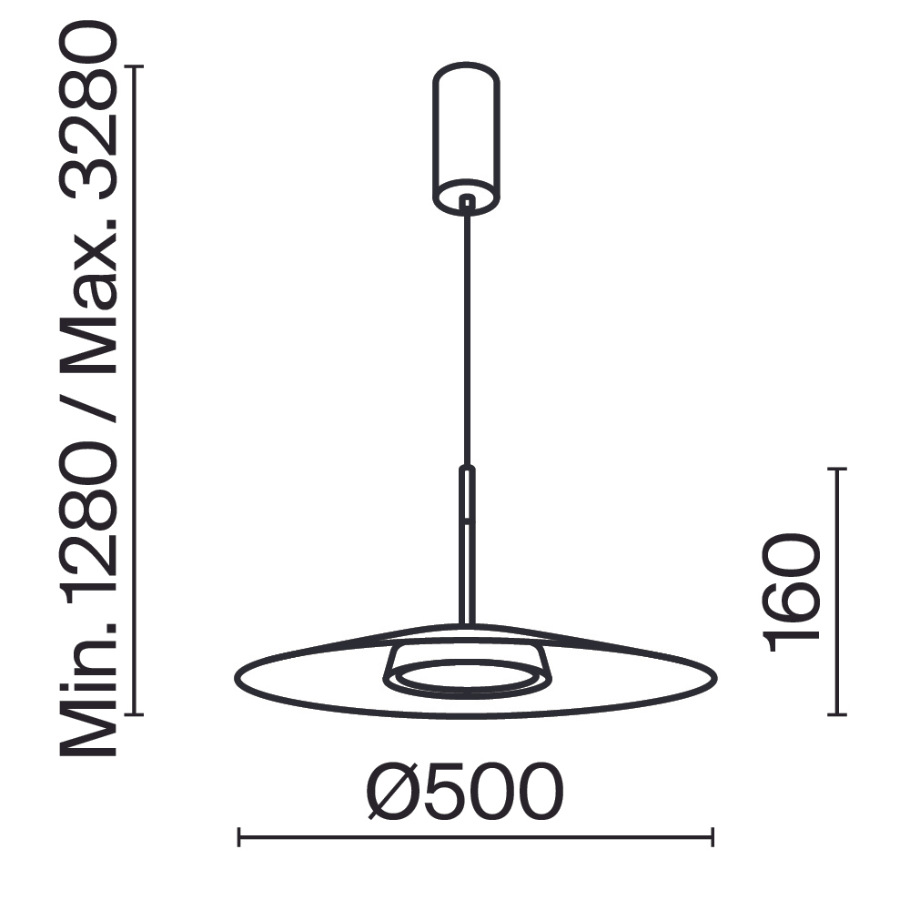 Подвесной светодиодный светильник Maytoni El MOD041PL-L15W3K1