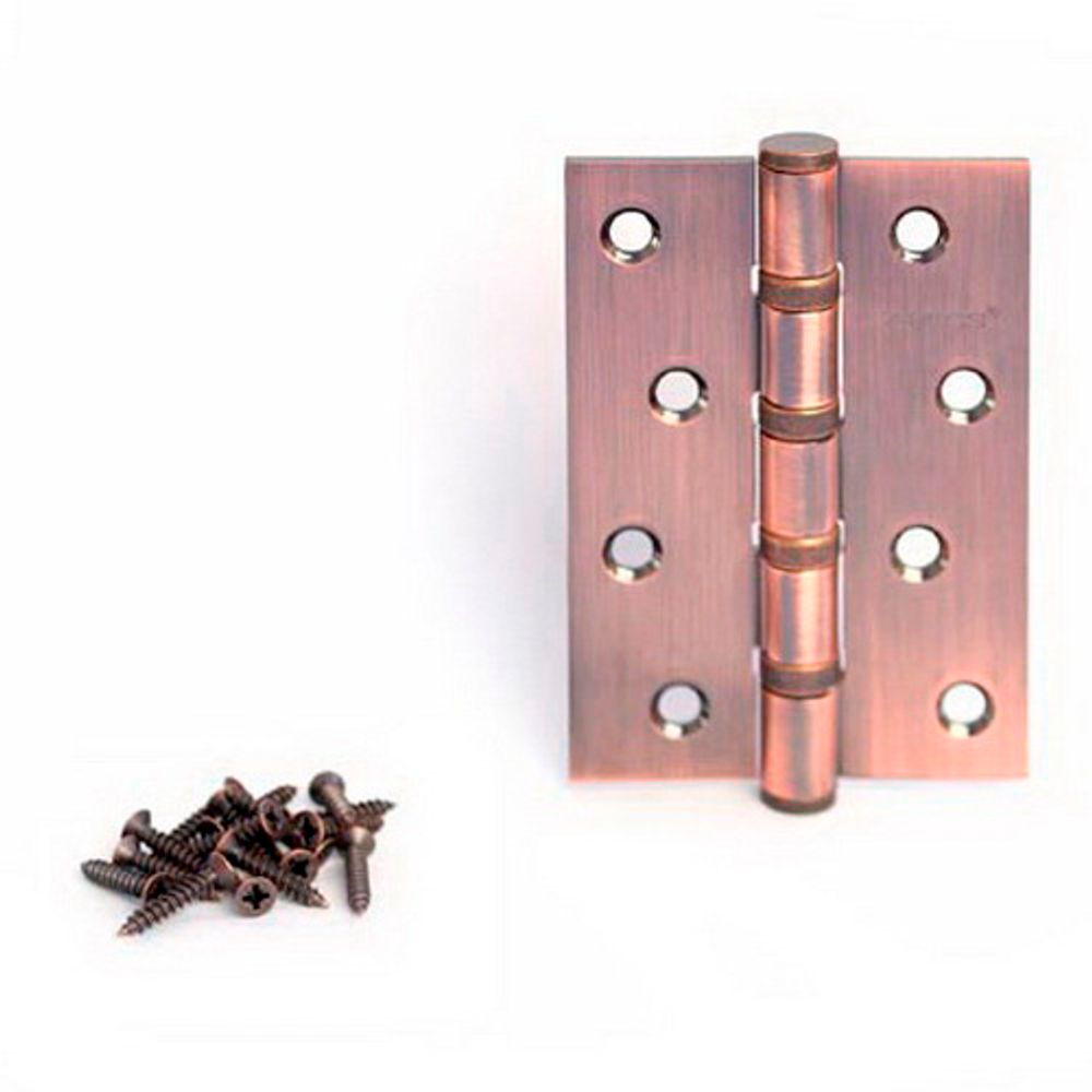Петля Апекс врезная 100*70-B4-Steel-AC медь