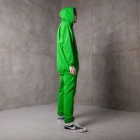 Худи оверсайз "Bb team GREEN" подростковое