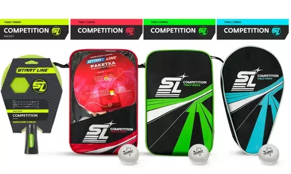 Наборы для настольного тенниса серии SL COMPETITION. Новинки нашего каталога! Наборы для настольного тенниса серии SL COMPETITION. Новинки нашего каталога!